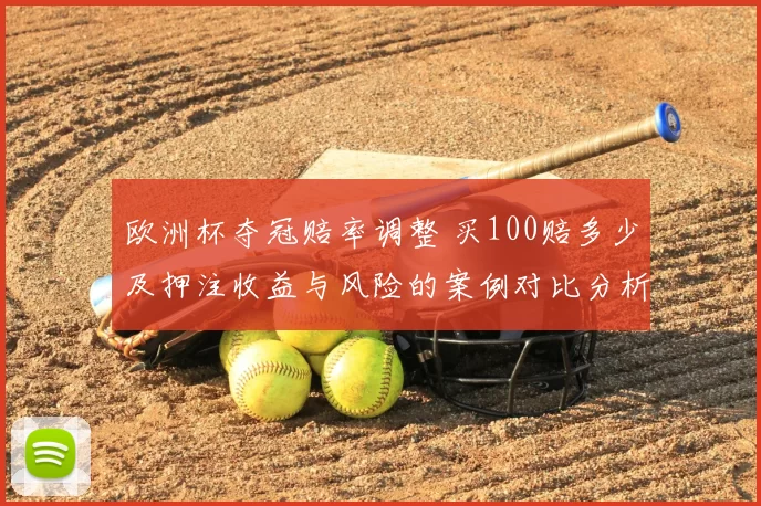 欧洲杯夺冠赔率调整 买100赔多少及押注收益与风险的案例对比分析